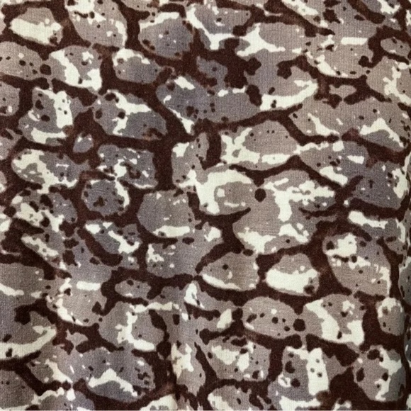 CAbi | Brown Cobblestone Tie Front Long Cardigan, Medium - Picture 6 of 9